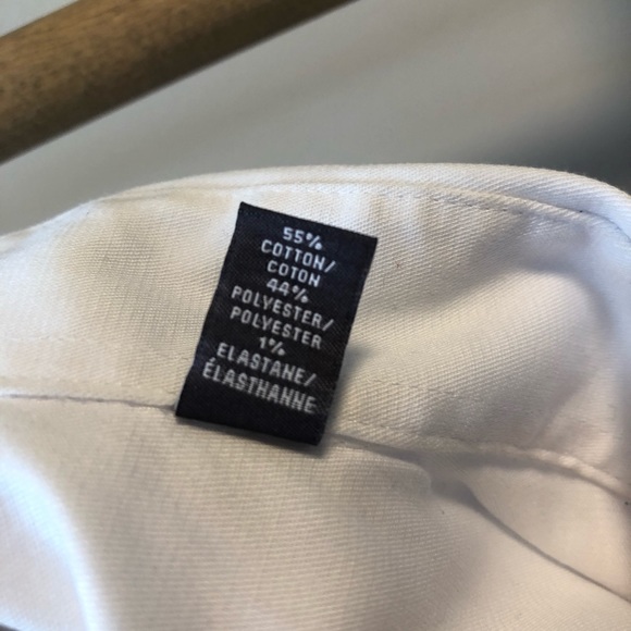 SALE VAN HEUSEN Men’s White Shirt SZ 17 XL - Picture 3 of 7